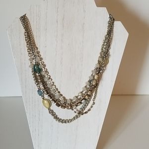 Layered statement necklace